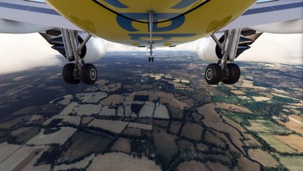 Graceful Landing Cebu Pacific A320neo at Gatwick Airport (EGKK), London, United Kingdom