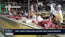 PMK, Omzet Pedagang Daging Sapi Turun Drastis