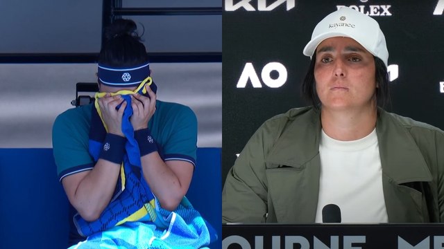 Tennis - Australian Open 2025 - Ons Jabeur about her tears : When I was younger, I was diagnosed with asthma...