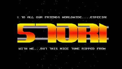 Amiga Cracktro Fourth Meeting By Storm (1989)