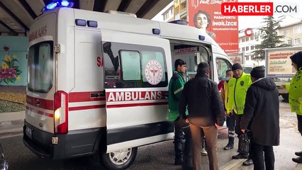 İzmit'te Kaza: Kopan Parça Yaya Yaraladı