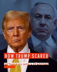 How Trump Scared Netanyahu Into a Ceasefire?