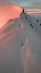 SUBLIME PHENOMÈNE sur nos crêtes françaises