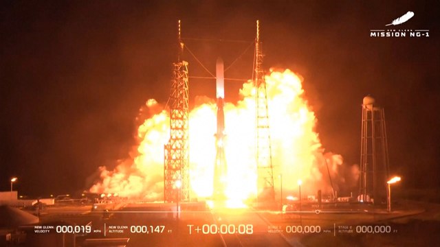 La fusée New Glenn de Jeff Bezos décolle pour la première fois