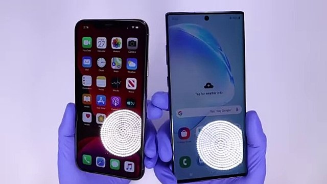 iPhone 11 Pro Max vs Note 10 Plus - Unboxing ASMR
