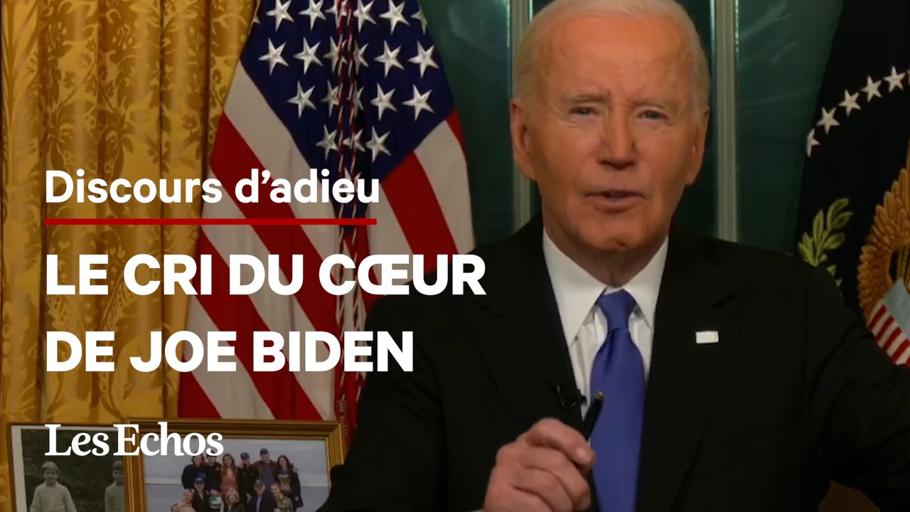 Dans son discours d’adieu, Joe Biden dénonce la concentration des pouvoirs dans les mains des ultra-riches