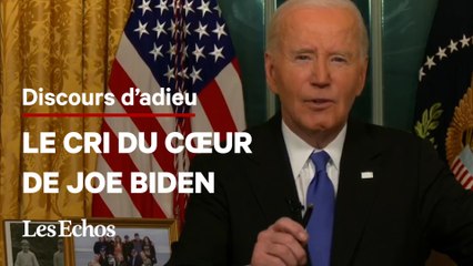 Dans son discours d’adieu, Joe Biden dénonce la concentration des pouvoirs dans les mains des ultra-riches