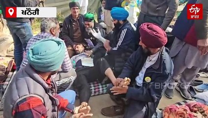 ਖਨੌਰੀ ਬਾਰਡਰ 'ਤੇ ਮਰਨ ਵਰਤ 'ਤੇ ਬੈਠੇ ਕਿਸਾਨ ਦੀ ਵਿਗੜੀ ਸਿਹਤ, ਪਿਆ ਦੌਰਾ! ਡਾਕਟਰੀ ਜਾਂਚ ਜਾਰੀ