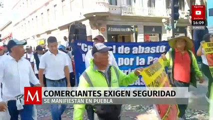 Comerciantes de la Central de Abasto en Puebla exigen seguridad, tras homicidio de colega