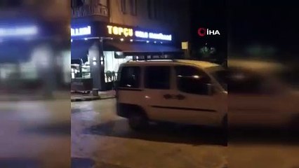 Giresun'daki dehşet anları kamerada