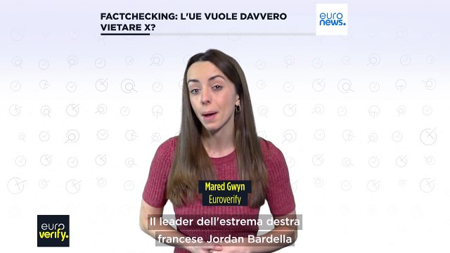 Fact-checking: l'Ue non ha detto di voler bandire X per le interferenze di Musk