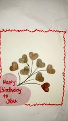 Making birthday gift card