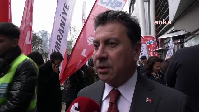 CHP'li Belediye Başkanları Beşiktaş'ta...Ahmet Aras: 'Yapılan bu muameleyi kesinlikle kabul etmiyoruz'