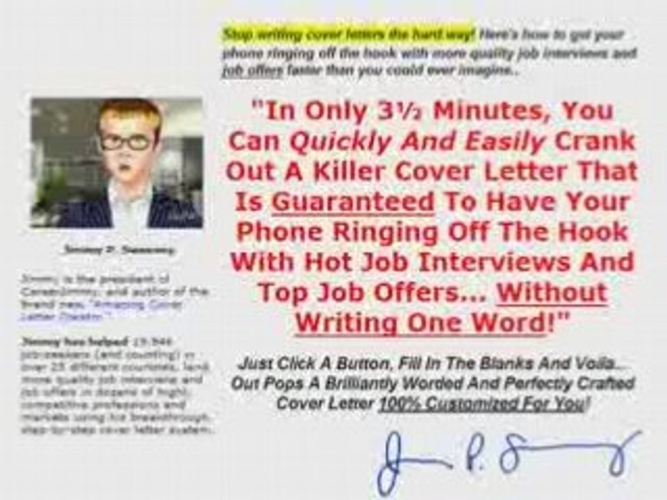 How To Write A Cover Letter