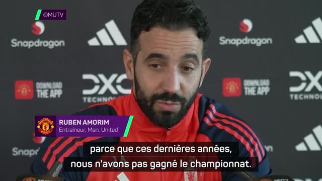 Man. United - Amorim : En ce moment, je ne ressens pas la pression du club