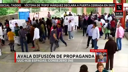 El Consejo del INE avala la difusión de propaganda para la elección judicial