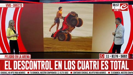 Cuatriciclos descontrolados en la costa... ¿por qué nadie hace nada?