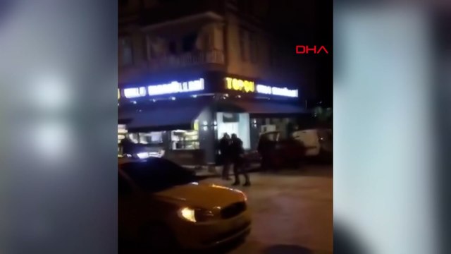 Giresun'da bir kişinin öldüğü silahlı saldırı kamerada