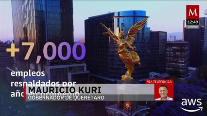 Mauricio Kuri da detalles de la llegada de Amazon Web Services a Querétaro