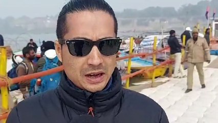 महाकुंभ की आभा देखकर भाव विभोर हुए  10 देशों के 21 अंतर्राष्ट्रीय मेहमान, त्रिवेणी में डुबकी भी लगाई