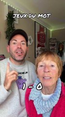 JEU DU MOT AVEC MA MÈRE