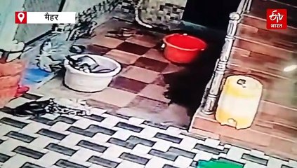 मैहर में सोना चांदी छोड़ दिया चोर, सिलेंडर लेकर हुए फरार