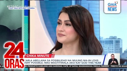 Carla Abellana sa posibilidad na muling ma-in love: Very possible; mas magtitiwala ako kay God this year | 24 Oras