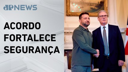 Primeiro-ministro do Reino Unido chega à Ucrânia para assinar assinar parceria de 100 anos