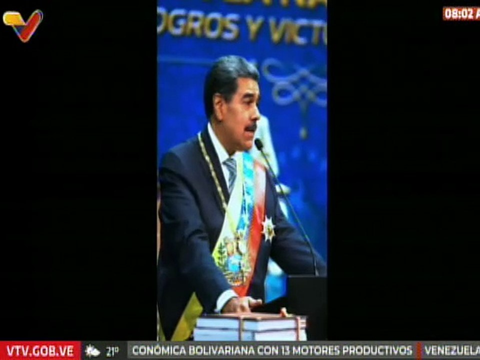 Pdte. Nicolás Maduro celebra los grandes logros del 2024 que encaminaron Venezuela a la nueva era