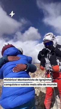 Montanhista de Igrejinha conquista o vulcão mais alto do mundo