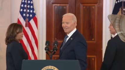 El viral momento de Biden por el 'alto el fuego' en Gaza
