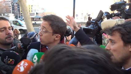 Errejón llega a declarar por presunta agresión sexual