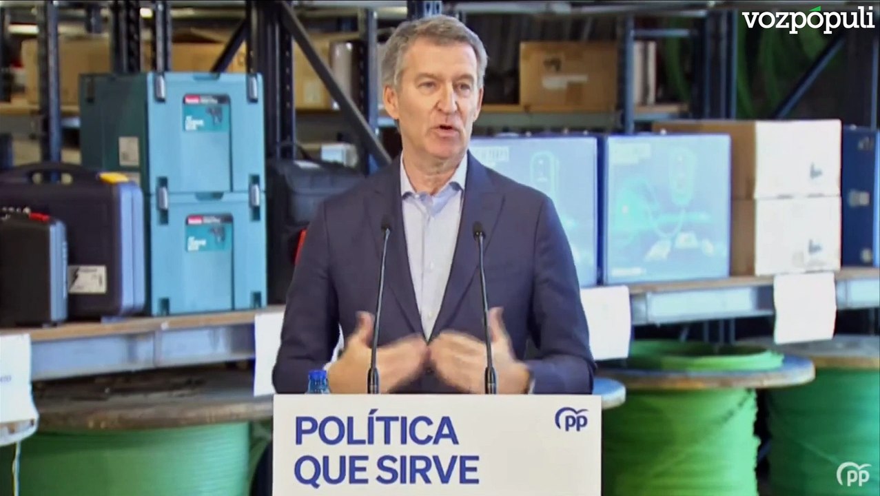 Feijóo, sobre una posible cuestión de confianza a Sánchez: "El presidente está huyendo"