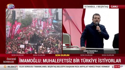 İmamoğlu: Bir avuç yargı mensubu milletin iradesini gasp etmeye çalışıyor