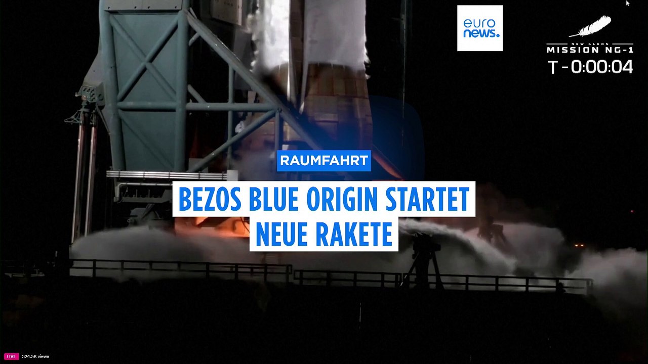 Raumfahrt: Bezos Blue Origin startet neue Rakete