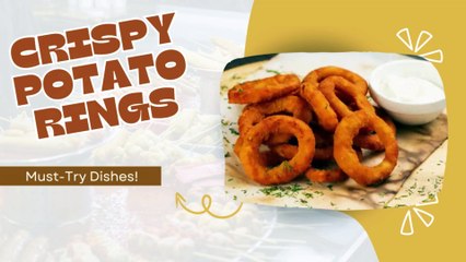 Crispy Potato  Rings