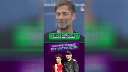 Klopp lays into Alexander-Arnold critics