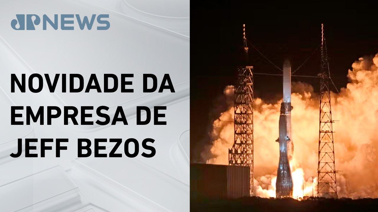 Blue Origin lança primeiro foguete em órbita nos EUA