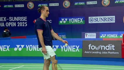 Le replay du 2e tour d'Alex Lanier - Badminton - Open d'Inde