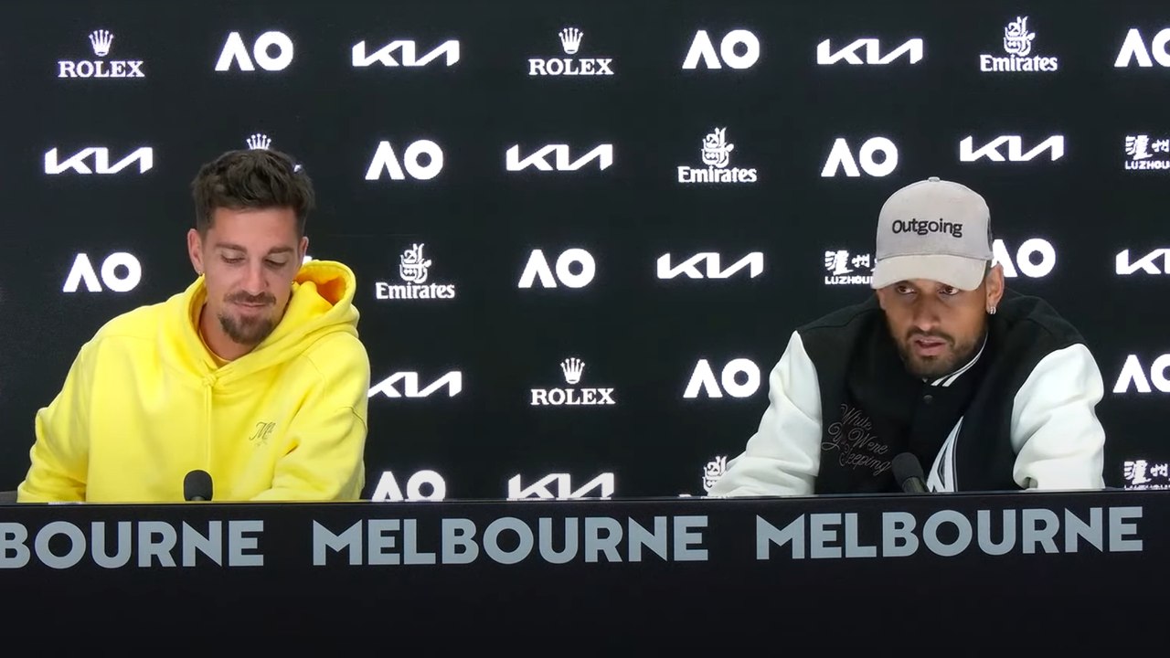 Tennis - Australian Open 2025 - Nick Kyrgios et Thanasi Kokkinakis have been forced to retire in double : "We knew that it would be hard..."