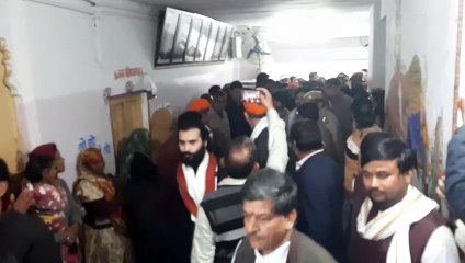 नाथद्वारा : बागेश्वर धाम के पंडित धीरेंद्र शास्त्री ने किए श्रीनाथजी के दर्शन।