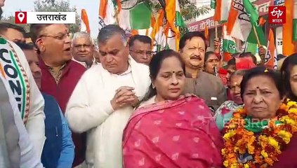 हरिद्वार में कांग्रेस का मेगा रोड शो, ये दिग्गज नेता रहे मौजूद, योगी आदित्यनाथ पर बोला हमला