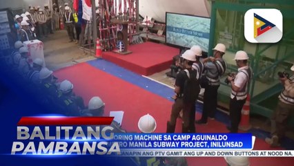 Tunneling works para sa Metro Manila Subway Project Aguinaldo station, sisimulan na