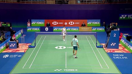 Le replay du 2e tour de Toma Junior Popov - Badminton - Open d'Inde
