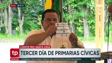 Suman tres candidatos a la Presidencia del Comité pro Santa Cruz; las elecciones se realizarán el 1 de febrero​​​​​​​