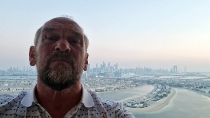 Martin Dempster's Day 1 Hero Dubai Desert Classic wrap