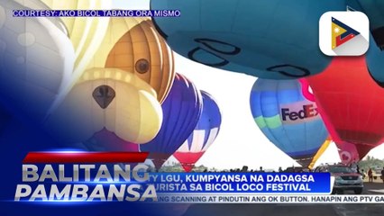 Legazpi City LGU, kumpyansa sa pagdagsa ng mga turista sa Bicol Loco Festival
