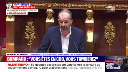 Manuel Bompard: "Ce ne sont pas vos métaphores sur les poireaux qui masqueront la continuité d'une politique de destruction de la biodiversité"