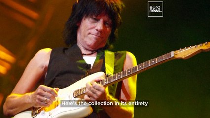 Own a piece of rock history: Jeff Beck’s iconic guitars set for auction in London
