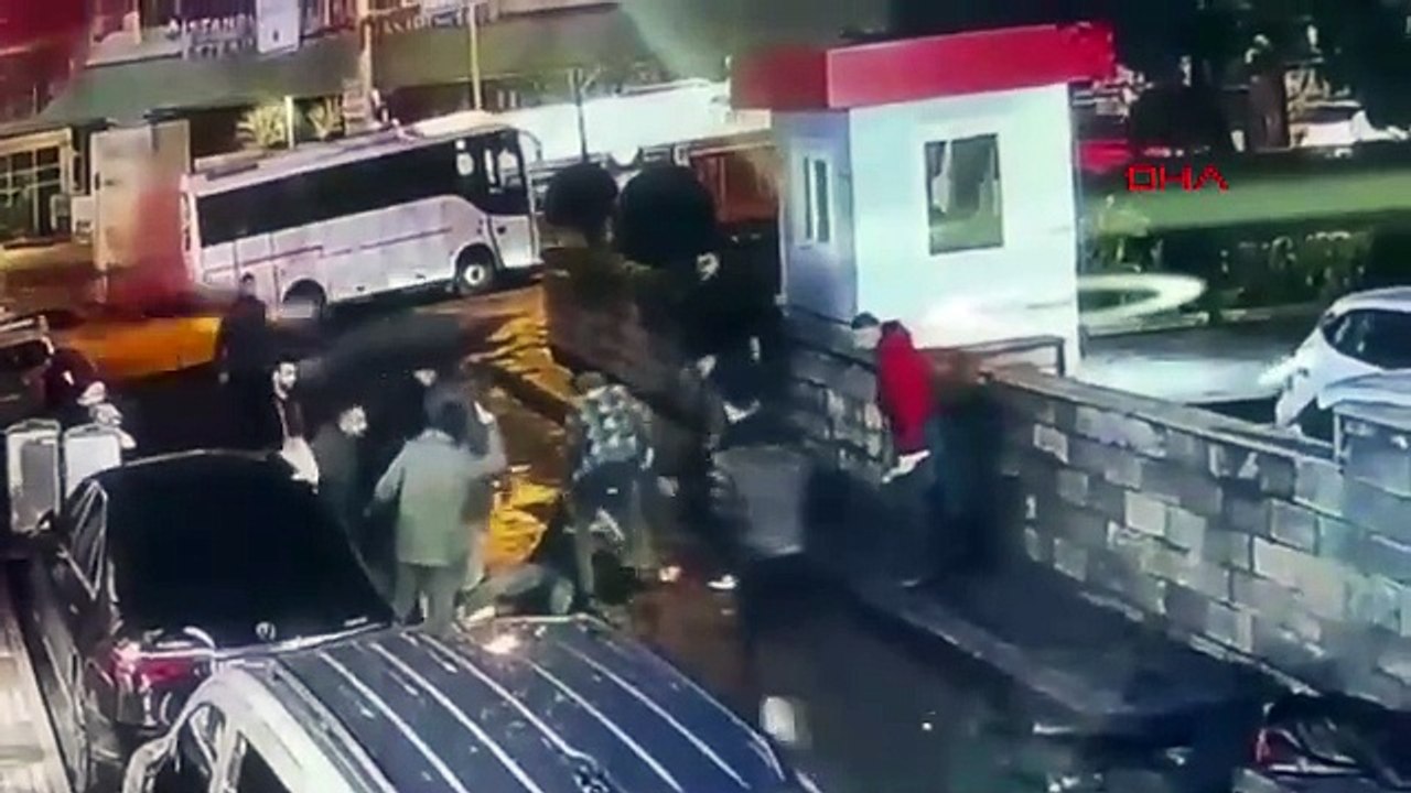 İstanbul - Maslak'ta rezidans inşaatında 1 kişinin öldüğü bıçaklı sopalı kavga kamerada  / Ölenin fotoğraflarıyla